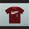 Trevor Hoffman 1 Savanna High School Rebels Maroon Baseball Jersey 1