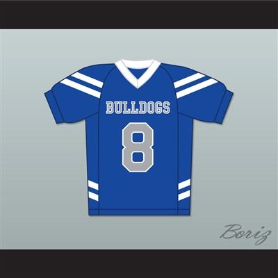 Troy Dixon 8 Bulldogs School Football Jersey