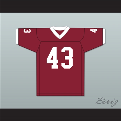 Troy Polamalu 43 Douglas High School Trojans Crimson Red Football Jersey 1