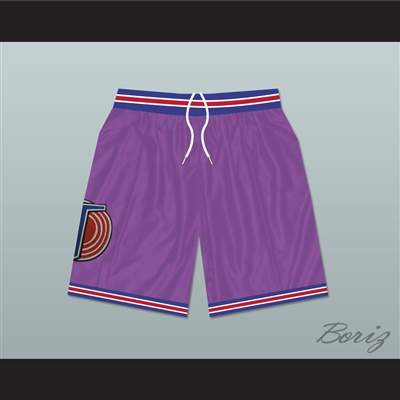 Michael Jordan Space Jam Tune Squad Shorts Purple