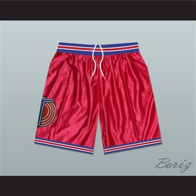 Michael Jordan Space Jam Tune Squad Shorts Red