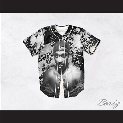 Tupac Shakur 23 Thug Life Baseball Jersey Design 5
