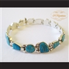 P Middleton Turquoise Bracelet Sterling Silver .925