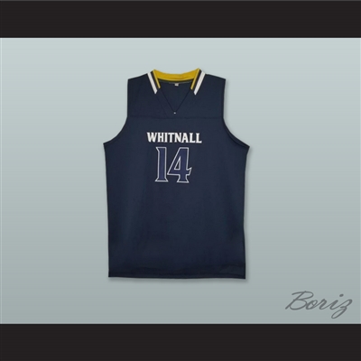 Tyler Herro 14 Whitnall High School Falcons Navy Blue Basketball Jersey