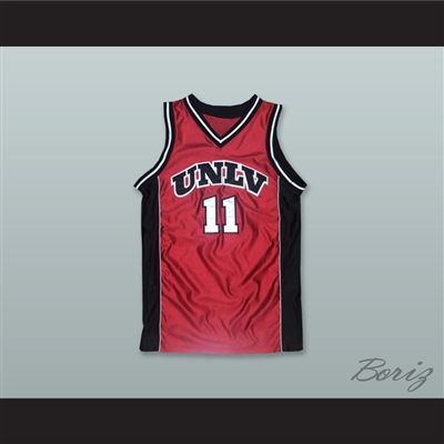 UNLV 11 Red Basketball Jersey