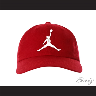 Urkel Jumpman Spoof Logo Red Baseball Hat Family Matters