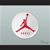 Set of 5 Urkel Red Jumpman Logo Spoof Embroidered Patches