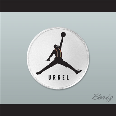 Set of 5 Urkel Jumpman Logo Spoof Embroidered Patches 2