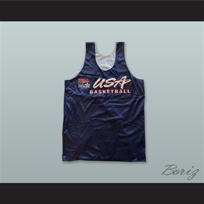 USA Basketball Navy Blue Basketball Jersey