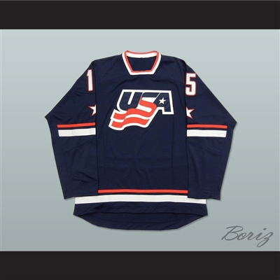 USA National Team Blue Hockey Jersey