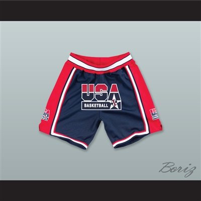 USA National Team Navy Blue Basketball Shorts