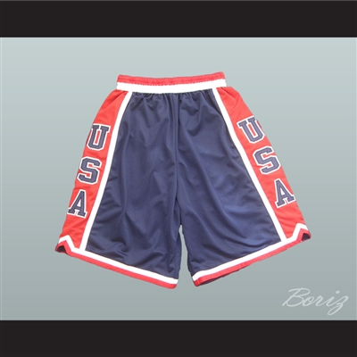 USA Team Basketball Shorts Red and Blue