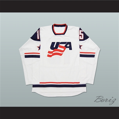 USA National Team White Hockey Jersey