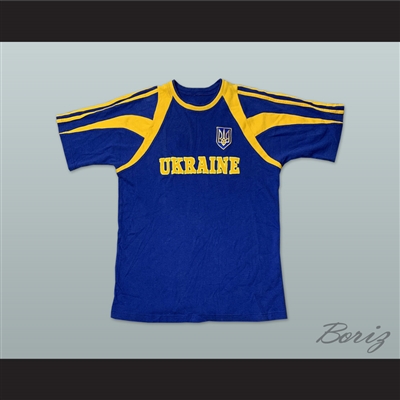 Ukraine National Team Blue Soccer Jersey