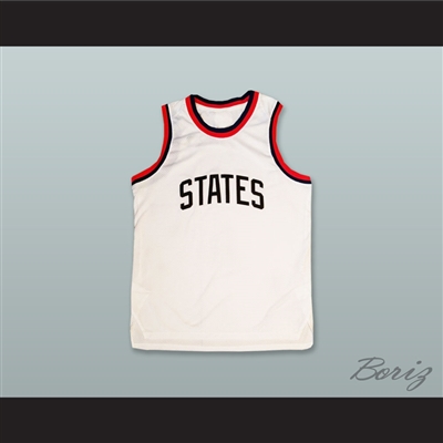 United States USA White Basketball Jersey