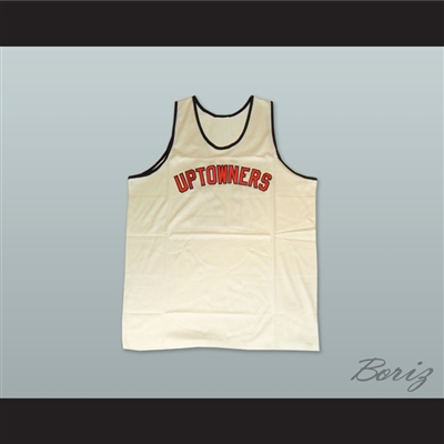 1973 Rucker Park Uptowners 12 White Basketball Jersey