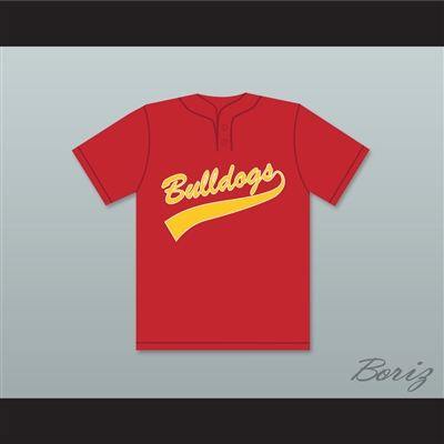 Justin Verlander 4 Goochland High School Bulldogs Red Baseball Jersey 1