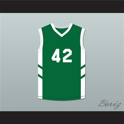 Vin Baker 42 Green Basketball Jersey Dennis Rodman's Big Bang in PyongYang
