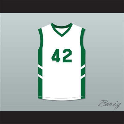 Vin Baker 42 White Basketball Jersey Dennis Rodman's Big Bang in PyongYang