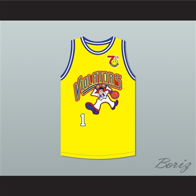 Visa 1 Violators Basketball Jersey 7th Annual Rock N' Jock B-Ball Jam 1997