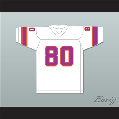 1974-75 WFL Dave Williams 80 Southern California Sun Home Football Jersey
