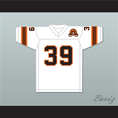 1974-75 WFL Larry Csonka 39 Memphis Grizzlies Home Football Jersey with Patch
