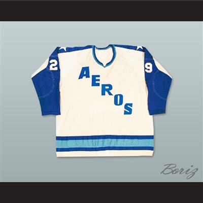WHA 1972-73 Houston Aeros Home Hockey Jersey