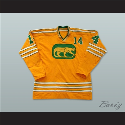WHA 1973-74 Chicago Cougars Ralph Backstrom 14 Away Hockey Jersey