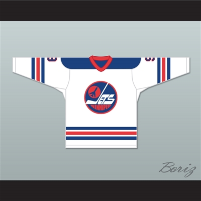 WHA 1973-74 Winnipeg Jets Bobby Hull 9 Home Hockey Jersey