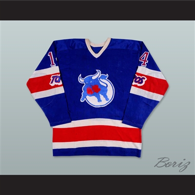 WHA 1974-75 Toronto Toros Vaclav Nedomansky 14 Away Hockey Jersey