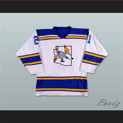 WHA 1975-76 Phoenix Roadrunners Home Hockey Jersey