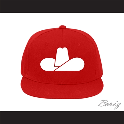 WHA Calgary Cowboys Red Baseball Hat