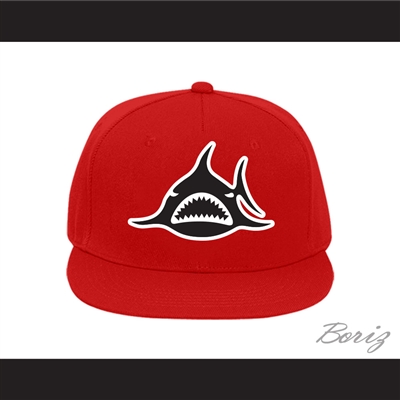 WHA Los Angeles Sharks Red Baseball Hat