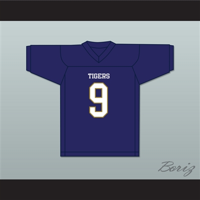 Kenneth Walker III 9 Arlington High School Tigers Navy Blue Football Jersey 1