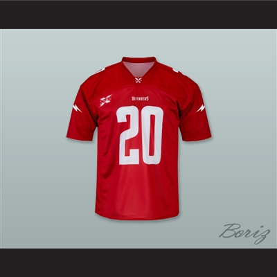 Washington DC 20 Home Red Football Jersey