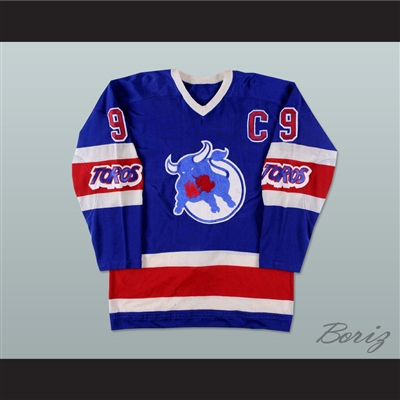 Wayne Carleton Toronto Toros WHA Hockey Jersey New