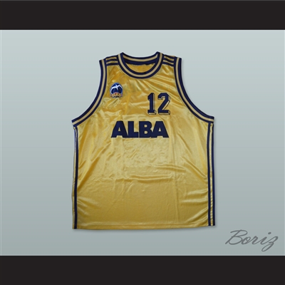 Wendell Alexis 12 Alba Berlin Basketball Jersey
