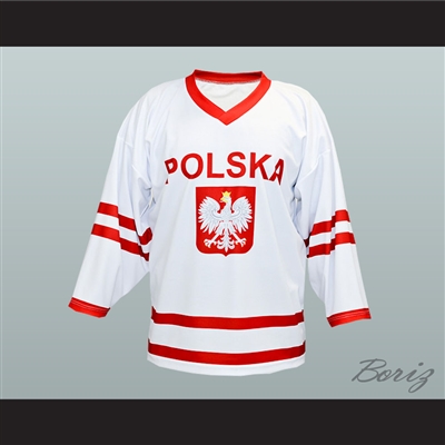 Wieslaw Jobczyk Team Polska Poland Hockey Jersey