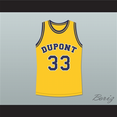 Jason Williams 33 Dupont High School Panthers Basketball Jersey