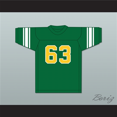 Willie Lanier 63 Maggie L. Walker Governor's School Dragons Green Football Jersey 1