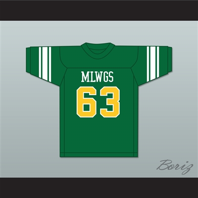 Willie Lanier 63 Maggie L. Walker Governor's School Dragons Green Football Jersey 2