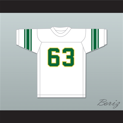 Willie Lanier 63 Maggie L. Walker Governor's School Dragons White Football Jersey 1