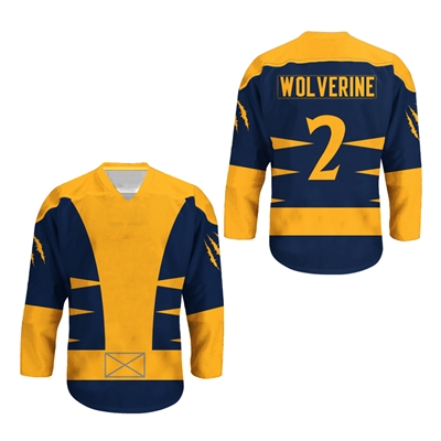 Wolverine Halloween costume hockey jersey