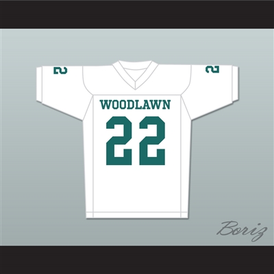 Tony Nathan 22 Woodlawn Colonels High School Away Football Jersey