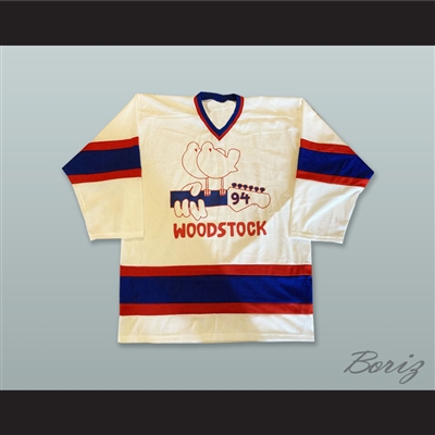 Woodstock 94 White Hockey Jersey