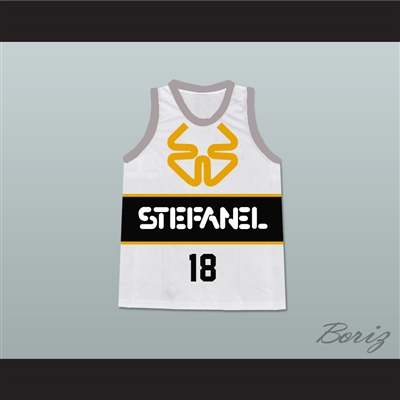 James Worthy Stefanel Trieste Italian Basketball Jersey