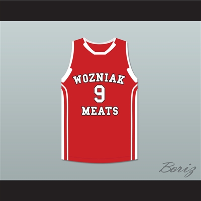 Vince Vaughn David Wozniak 9 Wozniak Meats Basketball Jersey Delivery Man