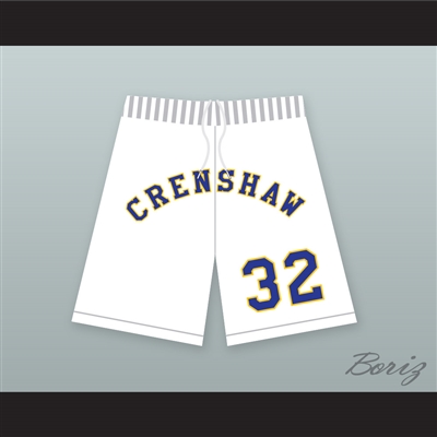 Monica Wright 32 Crenshaw High School Basketball Shorts