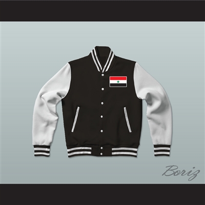 Yemen Varsity Letterman Jacket-Style Sweatshirt