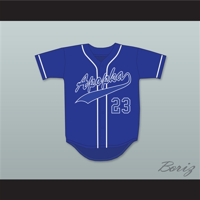 Zack Greinke 23 Apopka High School Darters Blue Baseball Jersey 2